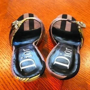 Dior | Shoes | Rare Vintage Dior Lock And Key Sandal | Poshmark